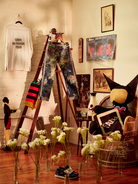 GiGi Mixed Media Trousers