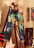 GiGi Mixed Media Trousers