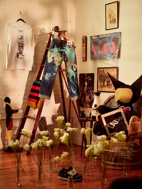 GiGi Mixed Media Trousers